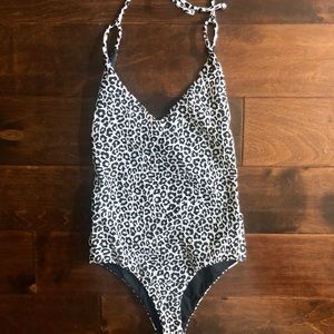 Amuse Society Leopard Print One Piece